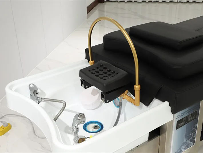 Multifunction Treatment Massage Chair Head Therapy Shampoo Bed for Barber Shop