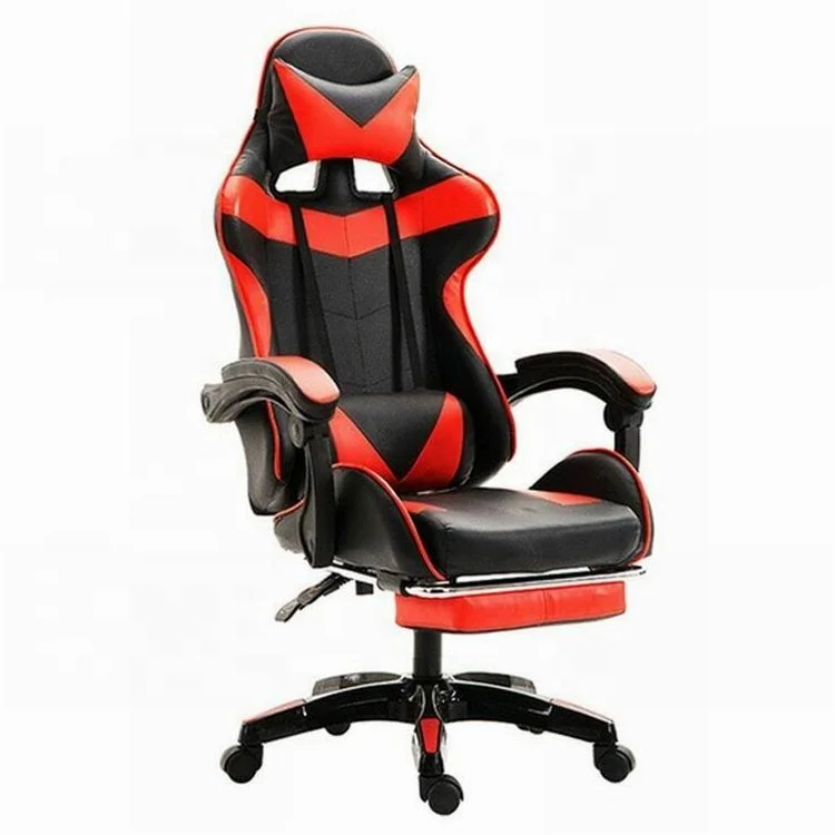 WSV8043 Ergonomic pc and racing game chair New Design reclining silla de gamer With Footrest home office computer chair