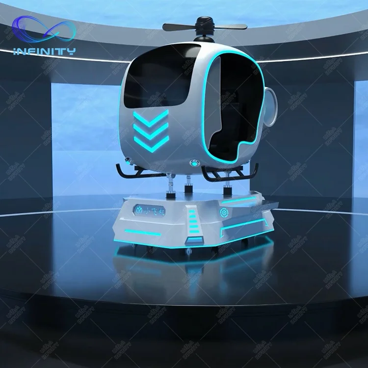 Virtual Reality VR Flight Simulator 9d Vr Airplane Flight VR Aircraft Plane Flying Simulator With 360 Degree 1/2 Seats