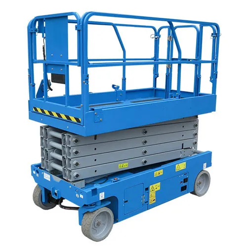 Battery powered  full  electric mobile self-propelled hydraulic scissor lift platform table for sale