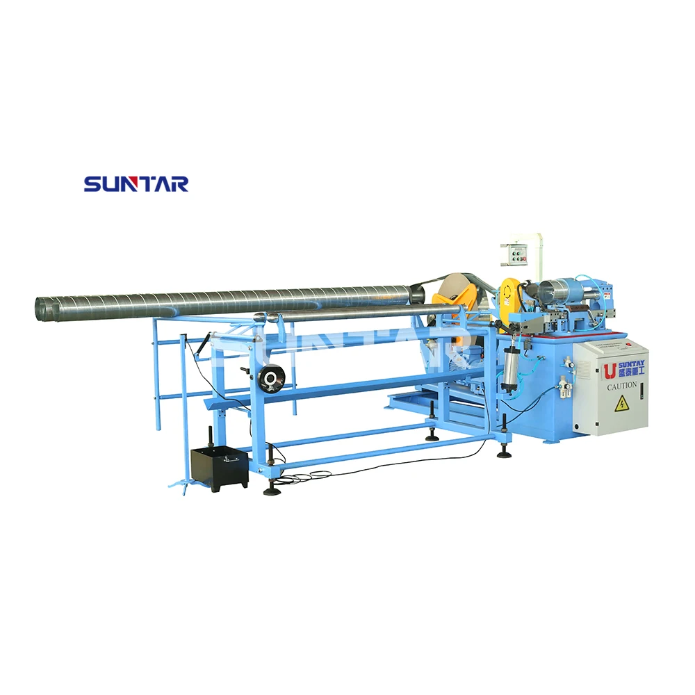 Suntay New HVAC Duct Manufacturing Equipment Spiral Tube Making Machine for tube Pipe Forming