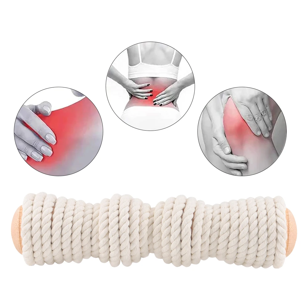 Cork Roller New Physical Therapy Muscle Roller Stick Back Leg Calf Massage Sticks Muscle Roller Massage Stick Wood