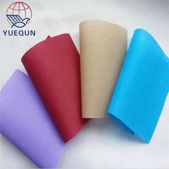 Tela no tejida spunbond/ pp нетканый завод Linyi YUEQUN/полипропиленовый рулон текстильного