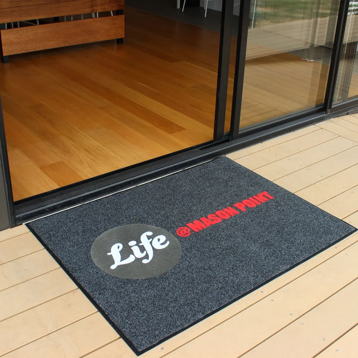 Commercial Business Large Big Custom Logo Floor Door Mats with Logo