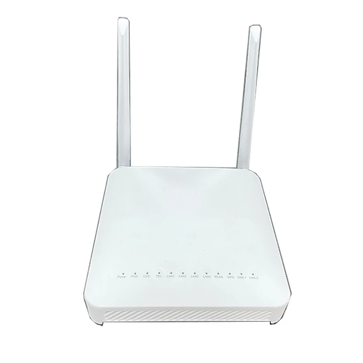 Hot Selling ONU AC Wifi Antenna Dual Band ONT ZC-521G 4GE+1POTS+2USB+2.4G&5G similar EG8145V5