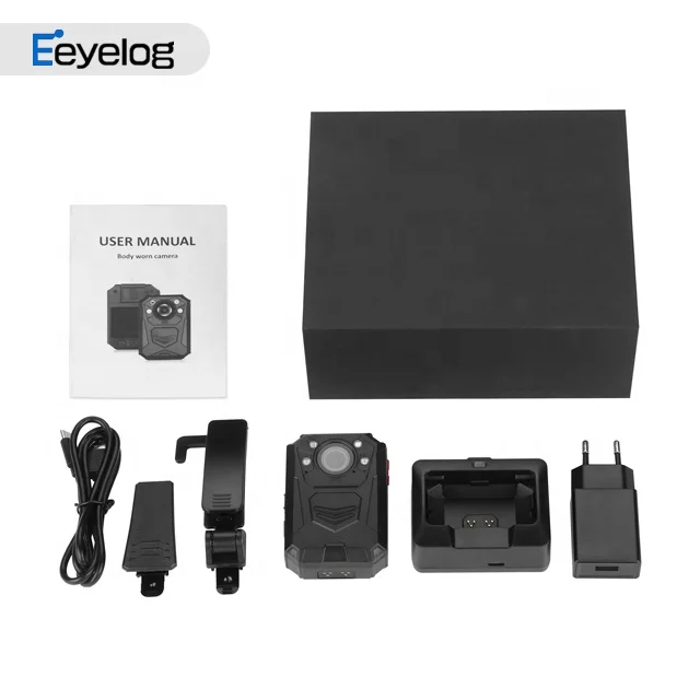 Eeyelog  1440P Built-in 3100mah Battery X8A Ambarlla H22 chipset WIFI Body Camera with IP68 Waterproof and IR night vision