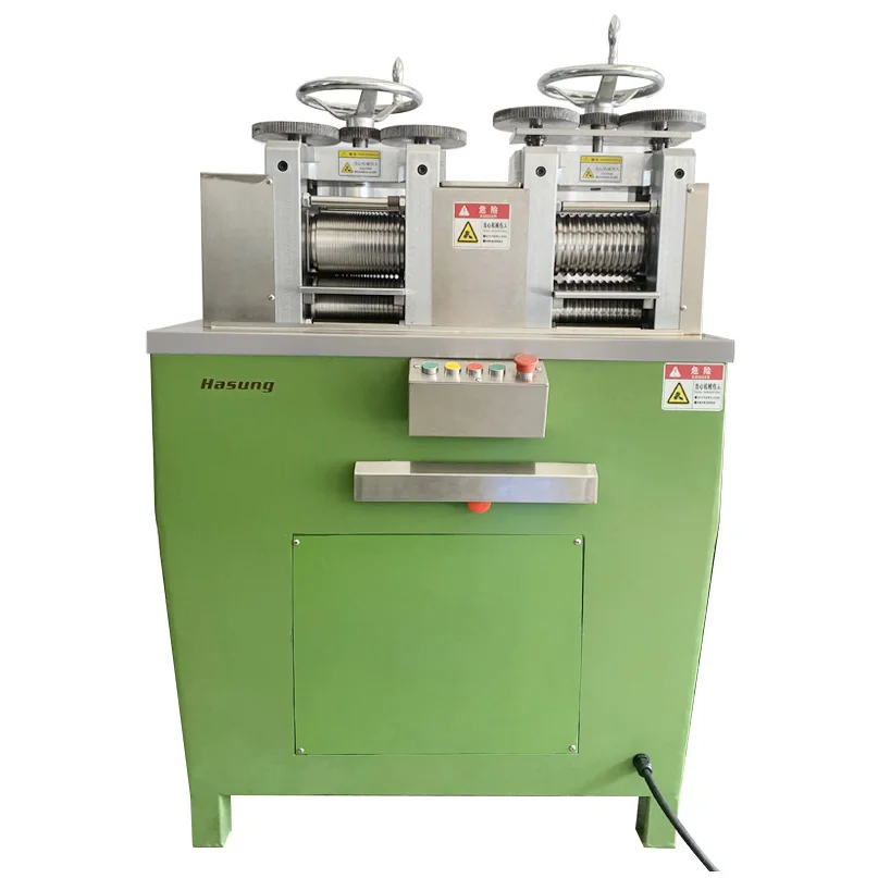 Gold sheet and wire rolling machine 8HP jewellery rolling mill Gold Silver Jewelry Wire Rolling Mill