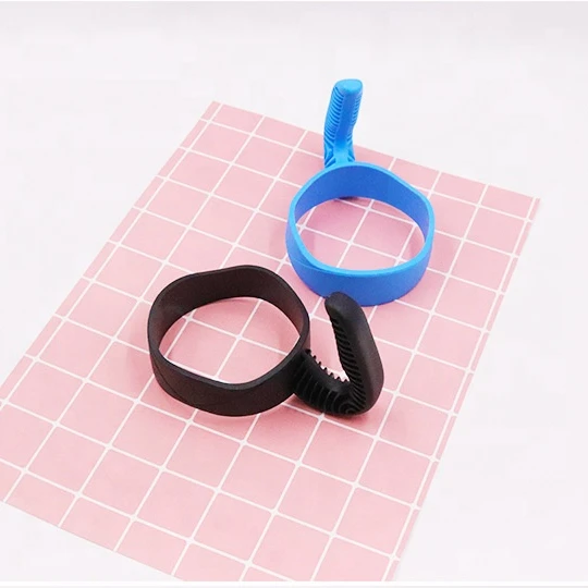 30oz practical cup holder economic plastic antiskid coffee mug Drinkware handle  holder  support customized