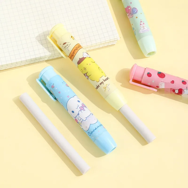 AL  Wholesale creative cartoon My Melody press eraser Cinnamoroll kawaii children School supplies erasers