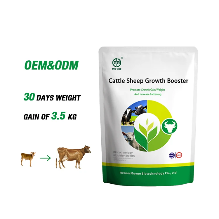 Hot sales cow cattle sheep goat vitamin probiotic growth booster to gain weight supplements for Animal feed additive