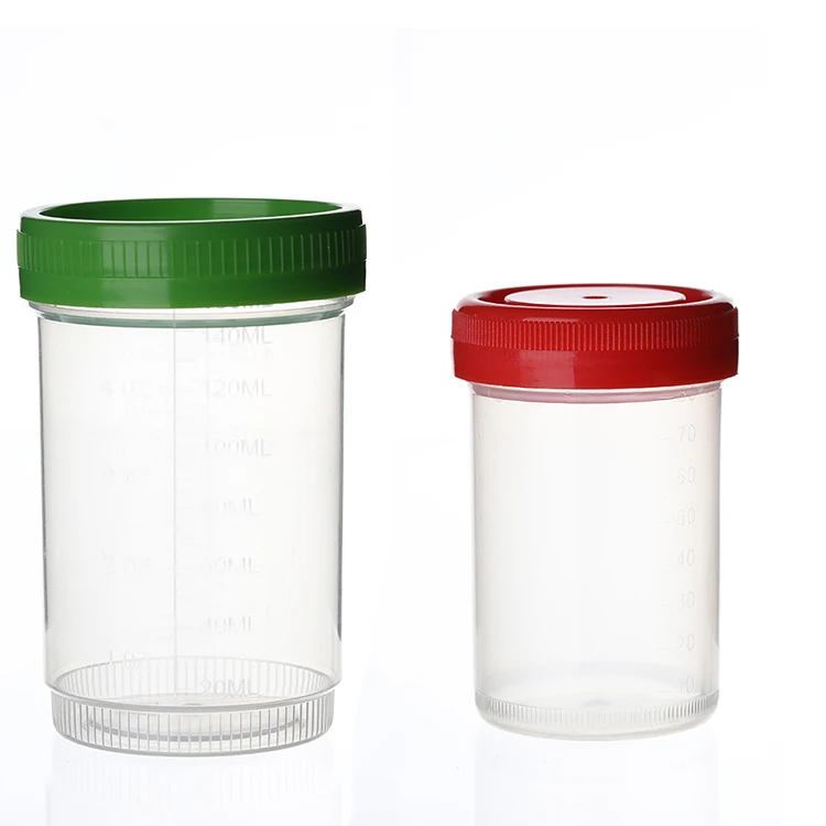 Professional Standardized Leakproof Design Lab Consumables Sterile Urine Container
