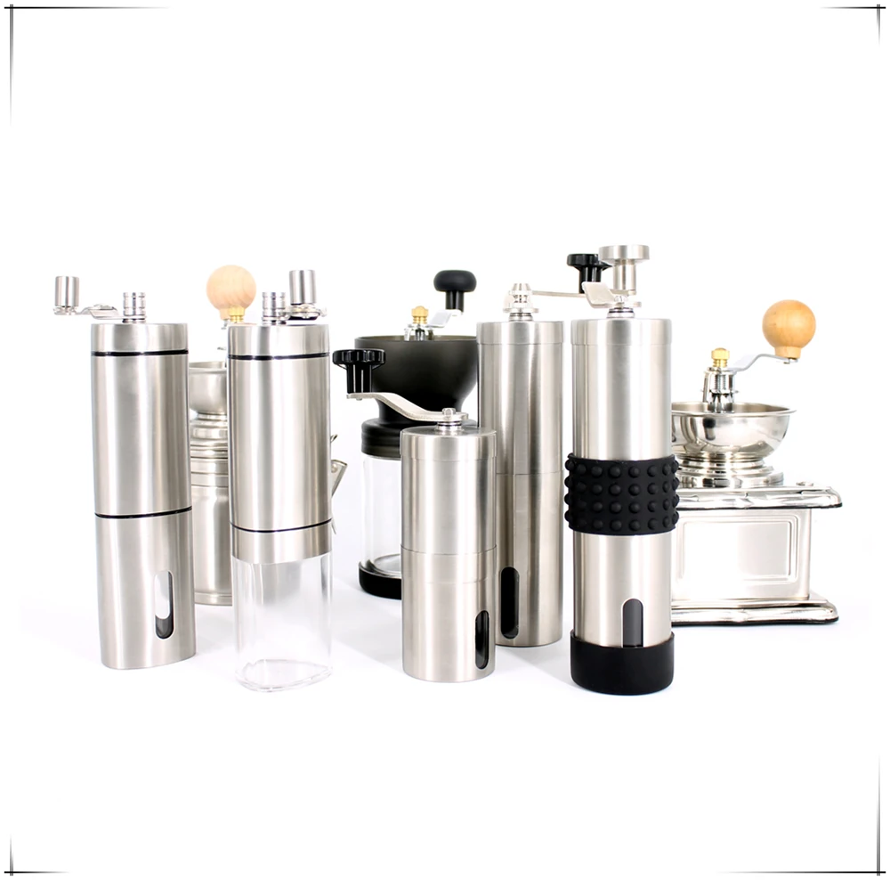 Mini Size Manual Portable Compact Coffee Grinder/ Hot Sale/ Burr/ Stainless Steel Coffee Mill