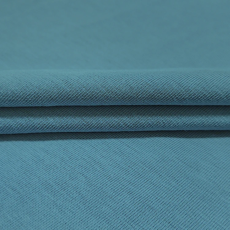 Wholesale Knitted CVC Jersey Fabric Polyester Material By Rolls, Plain Dyed Soft Cotton Jersey Fabric For T-shirt/