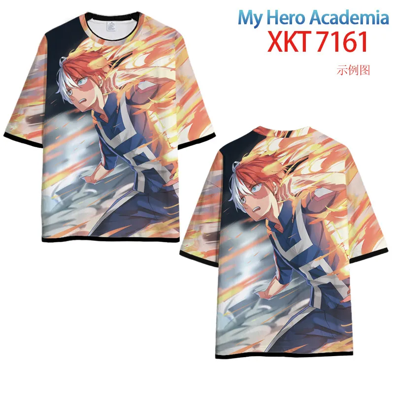 44 Styles Anime Boku no Hero Academia Shirt My Hero Academia Cosplay Wholesale Anime T shirts Plus Size Anime Clothing
