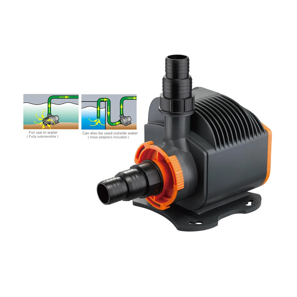 PERIHA PDA 4800 30W PDA5800 50W PDA 6800 60W PDA7800 85W  Hight Flow Water Pump Aquarium Fountain Pond Waterfall Pump
