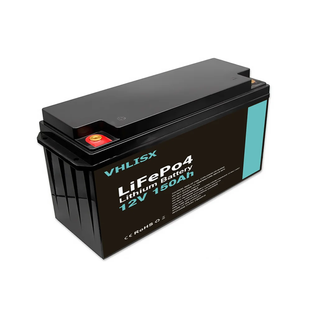 12v 150ah Lifepo4 литий-ионный аккумулятор солнечной батареи литиевая аккумуляторная батарея для зарядки Ноута и сотового телефона с помощью морской гольф-кары UPS Отдых на природе