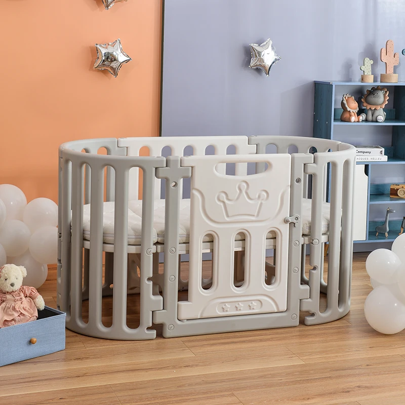 
2020 New born multi-function detachable Baby Bed, modern design Baby Crib with wheel 
