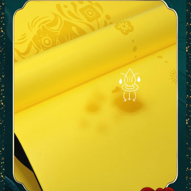 Chinese Zodiac Cattle Custom Logo Vegan PU Rubber Yoga Mat Laser Engraved Custom Printed GYM  Rubber Yoga Mat Custom