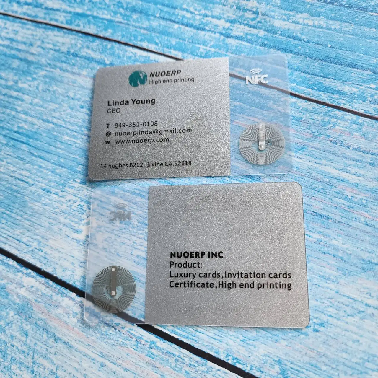 Free Sample NFC Card Custom NFC Membership Card/Business Card/Gift Card