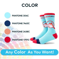 Wholesale Custom Socks High Quality Combed Cotton 100% Inspection Design Your Logo Custom Socks