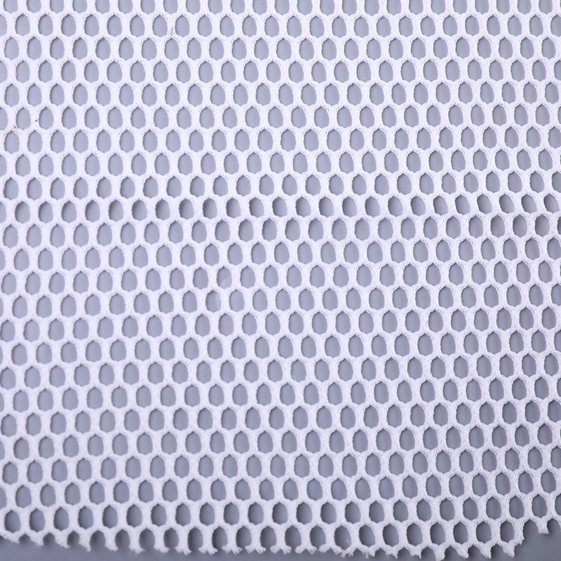 Hot Selling 100% Polyester 3D Air Printed Mesh Fabric For Dress