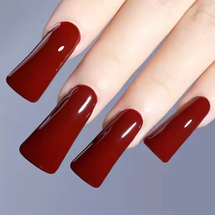 Destly 504/Bag Beauty ABS Nail Products Duck Beak Design Half Cover for Fingers Middle Nail Special Application