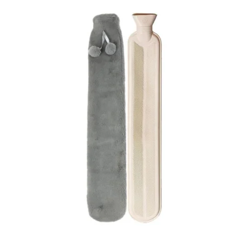 Neck Waist Warmer Reusable Hot Water Bag Hand Warm Long Hot Water Bottles Rubber With Knitted Cover