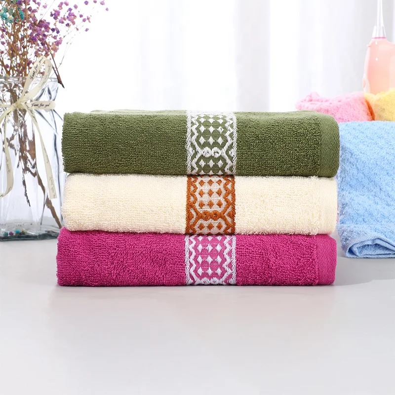 High-density Washable Sustainable 368 GSM 100% Terry Cotton Towel
