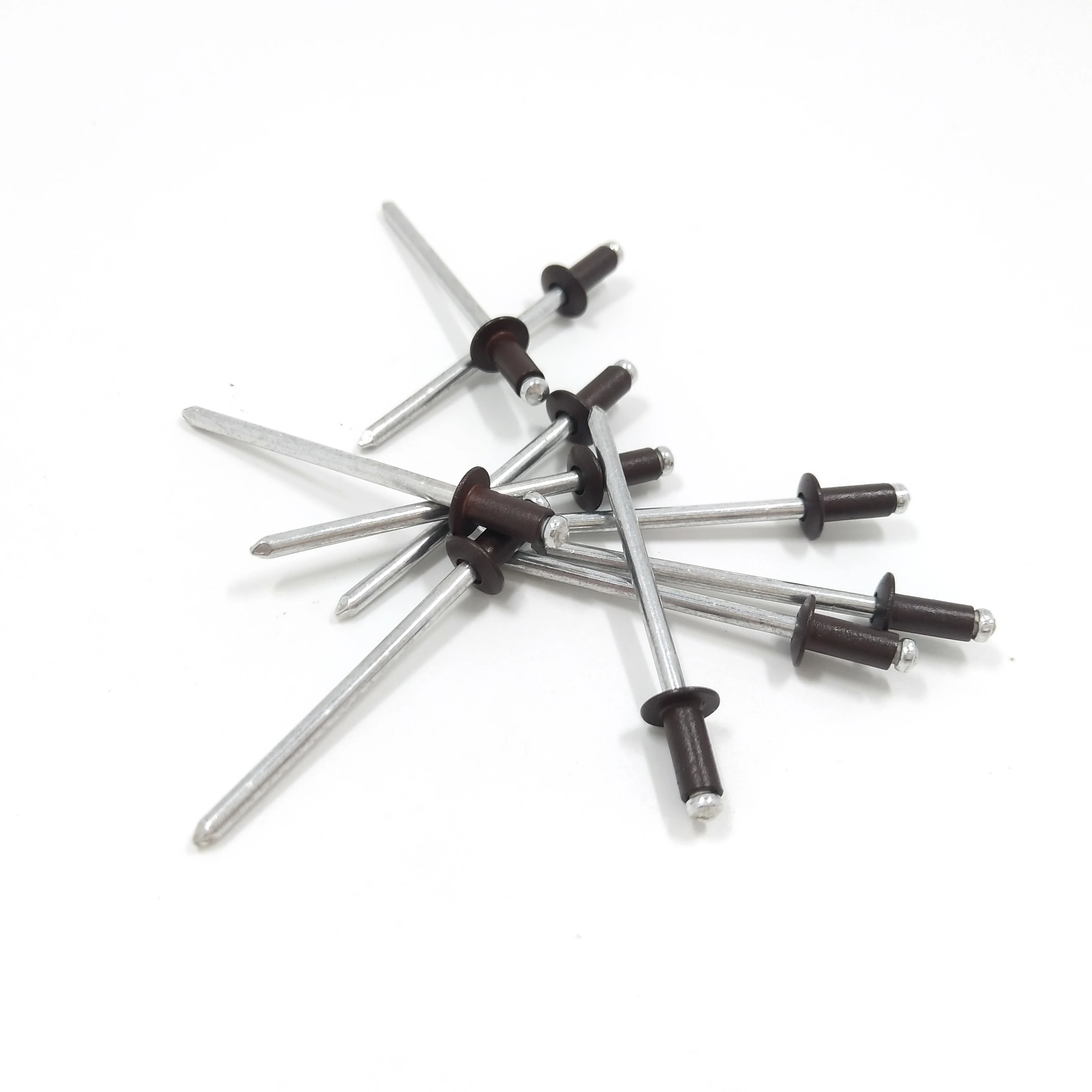 Blind Rivet Stainless Steel Csk Open End Type Round Head 1/8 X1/2 Pop Rivets