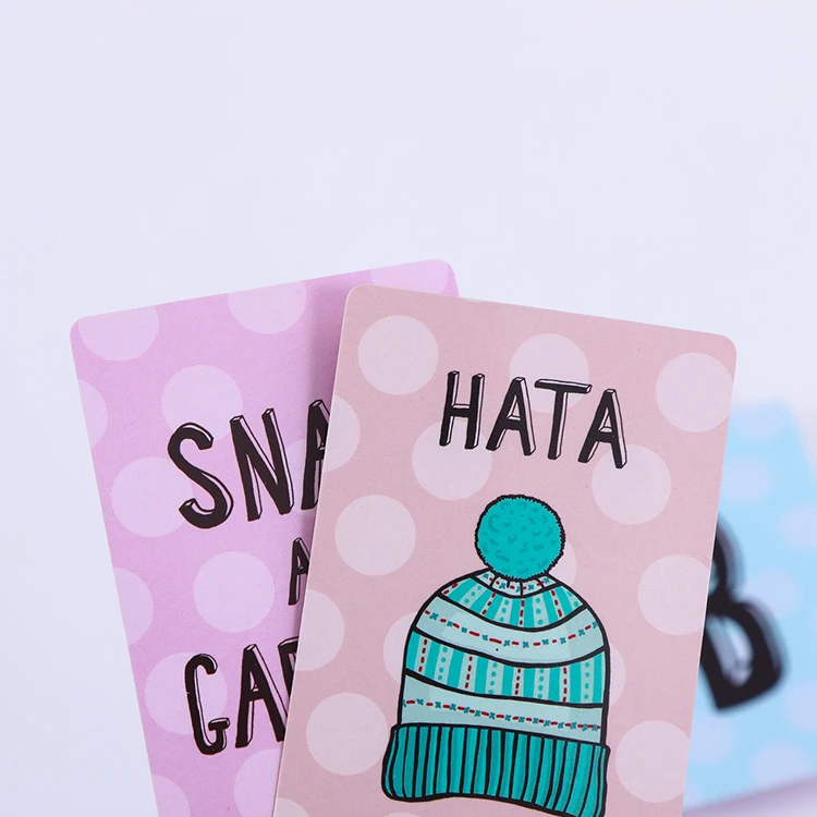 Situation English Learning Card Early Childhood Education toy Early childhood education awareness card