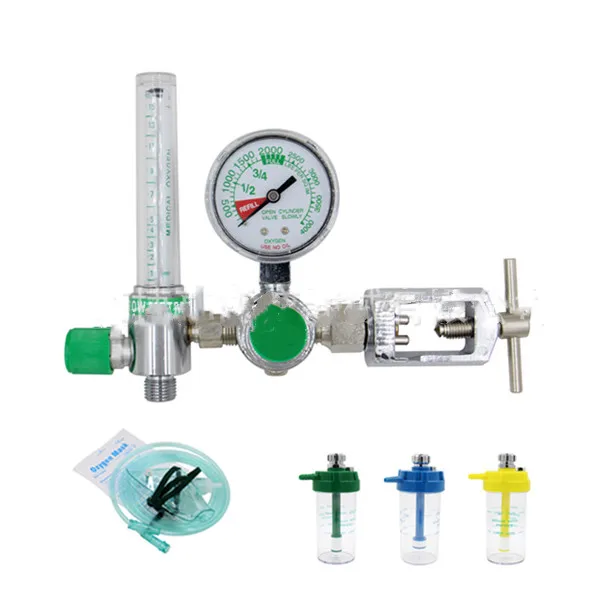 China High Flow Medical Oxygen Regulator With Flowmeter for Hospital Equipment  with Good Price