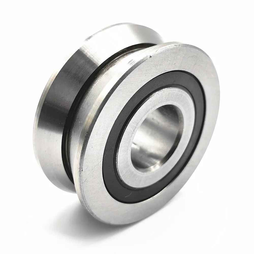 LV202-40ZZ 15mmx40mmx18mm  V grooved track roller wheel bearings for linear guide rail