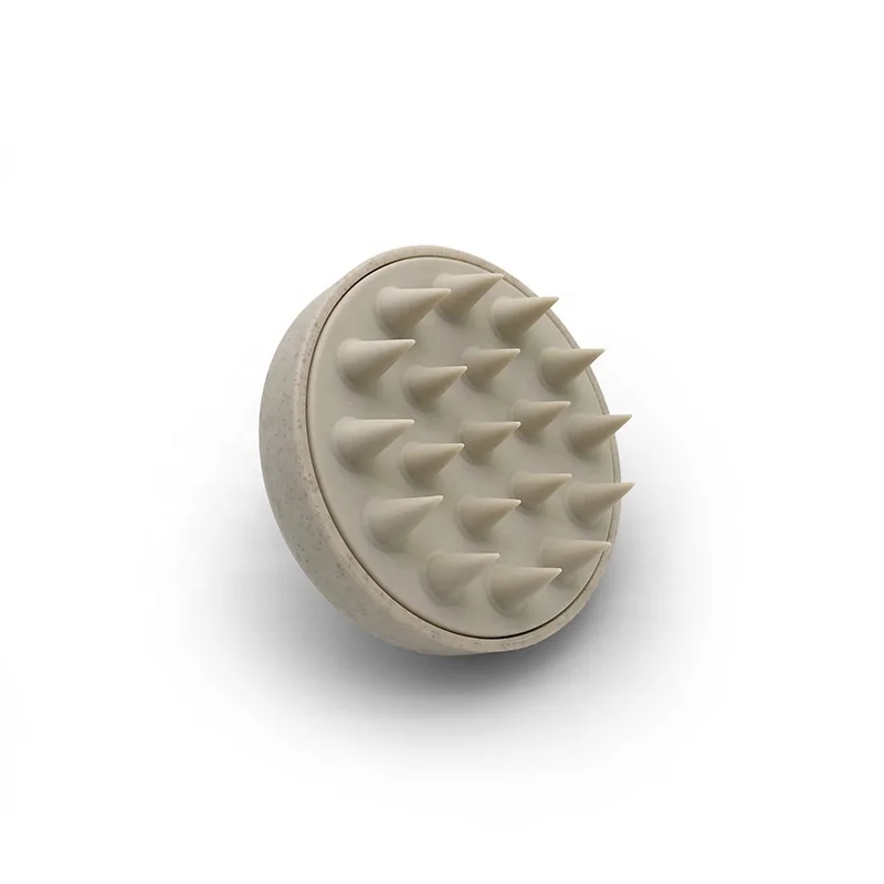  Wholesale Customized Handheld Wheat Straw Scalp Hair Brush Massage Massaging