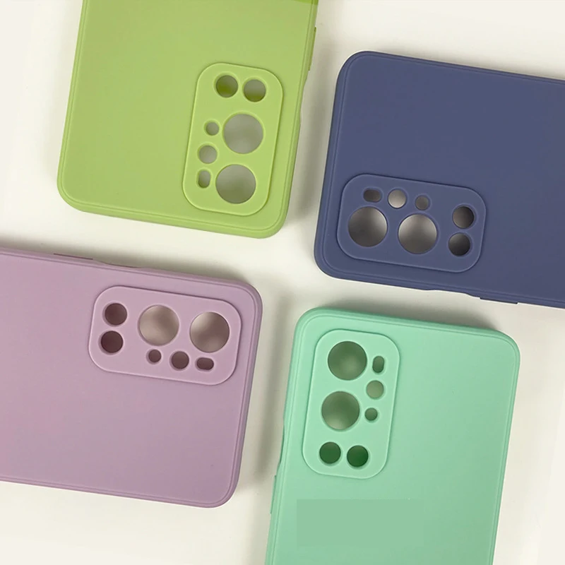 Cheap Back Cover For Oneplus 6 7 8T 9 Pro All Inclusive Soft TPU Matte Mobile Phone Case Shockproof Full Protective Case