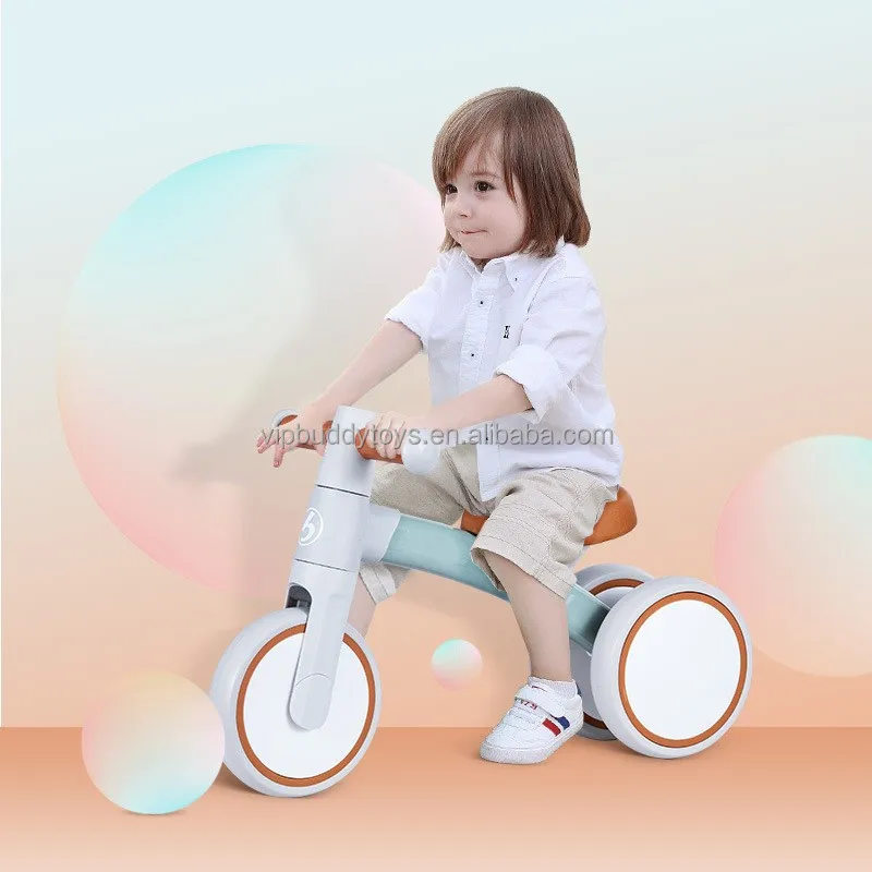 VIP BUDDY Children Tricycle Bike Quad Balance 1-3 Years Old Learn To Walk Slide Kids Baby Balance Bike Kids Balance Bike