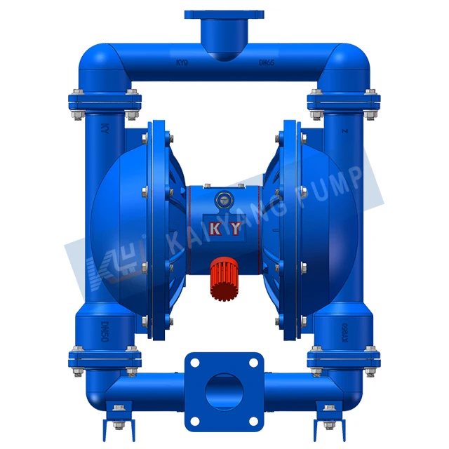 Bottom price single layer wear Pneumatic diaphragm water pump KYQ65LZ cast steel double diaphragm pump