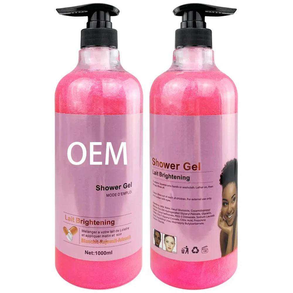 OEM Shower Gel Long Lasting Fragrance Petal Body Wash Scent Beauty Moisturizing Body Care High Quality Shower Gel All Skin Types
