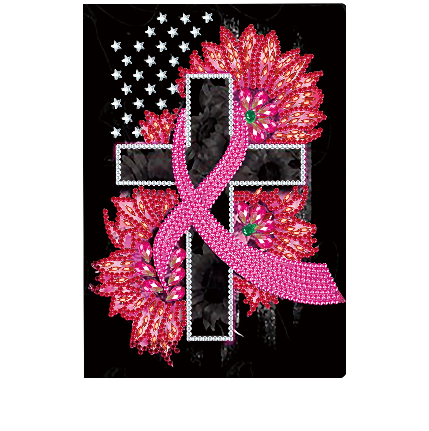diamond painting cross book diy gift kit crystal beads dot notebook