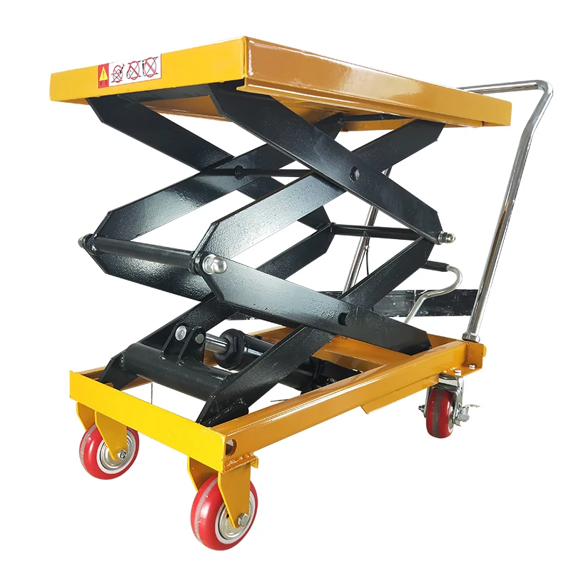 500kg Hydraulic Car Scissor Lift table Platform new forklift lift trolley high quality lift tables