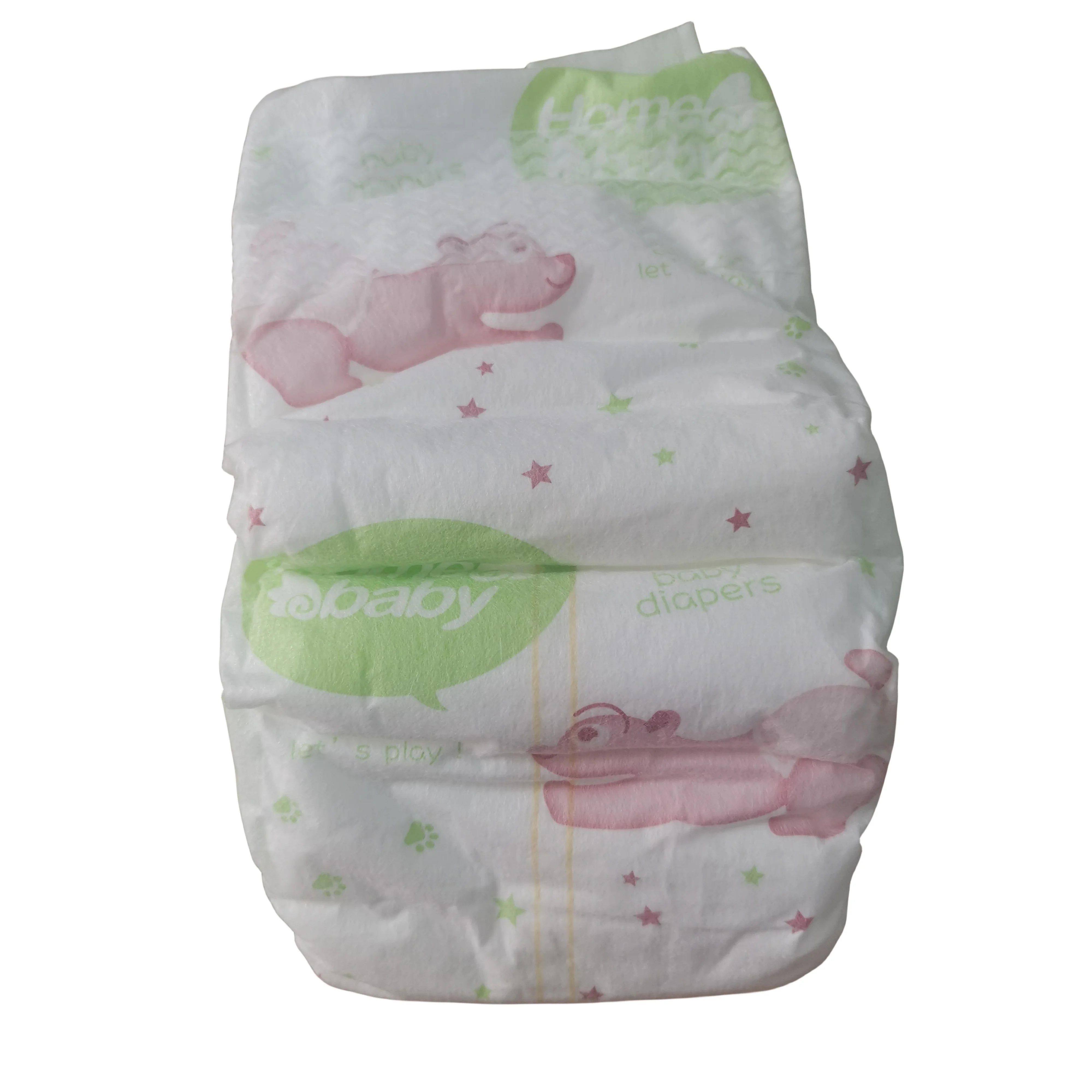 Free Samples High Quality 12 Hours Absorption Breathable Premium Baby Diaper Nappy Disposable