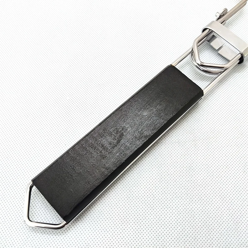 Складная переносная корзина для барбекю из нержавеющей стали с ручкой рыбных креветок