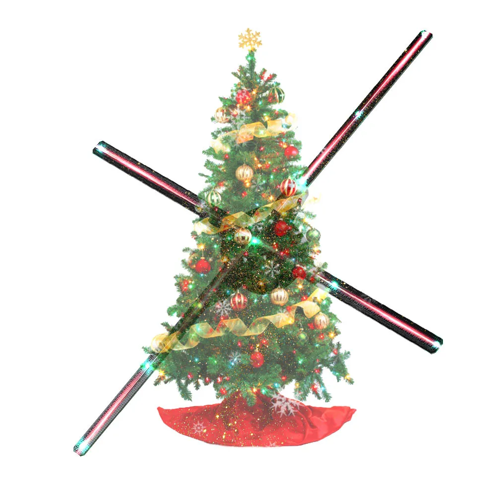 Newest Equipment Holographic Led Hologram Fan Projector Display 3d Hologram Fan With Cover For Advertising Event