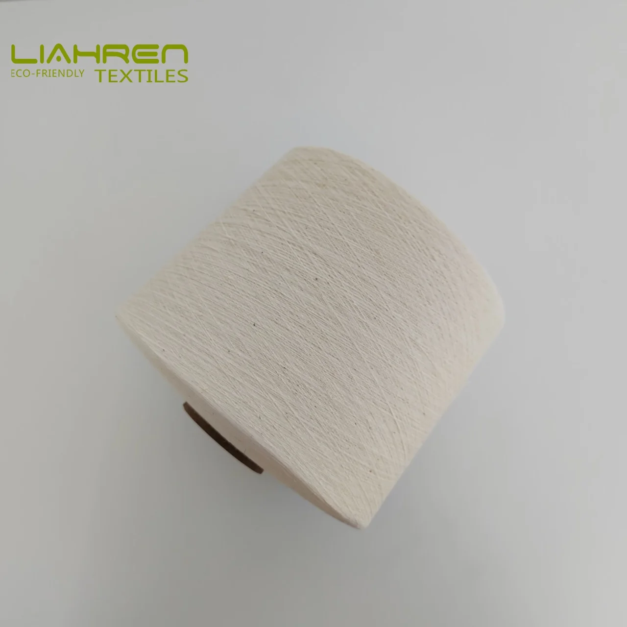 Ne21/1 30% hemp 70% combed organic cotton blended yarn hemp siro compact spun yarn for knitting and weaving fabric soft yarn