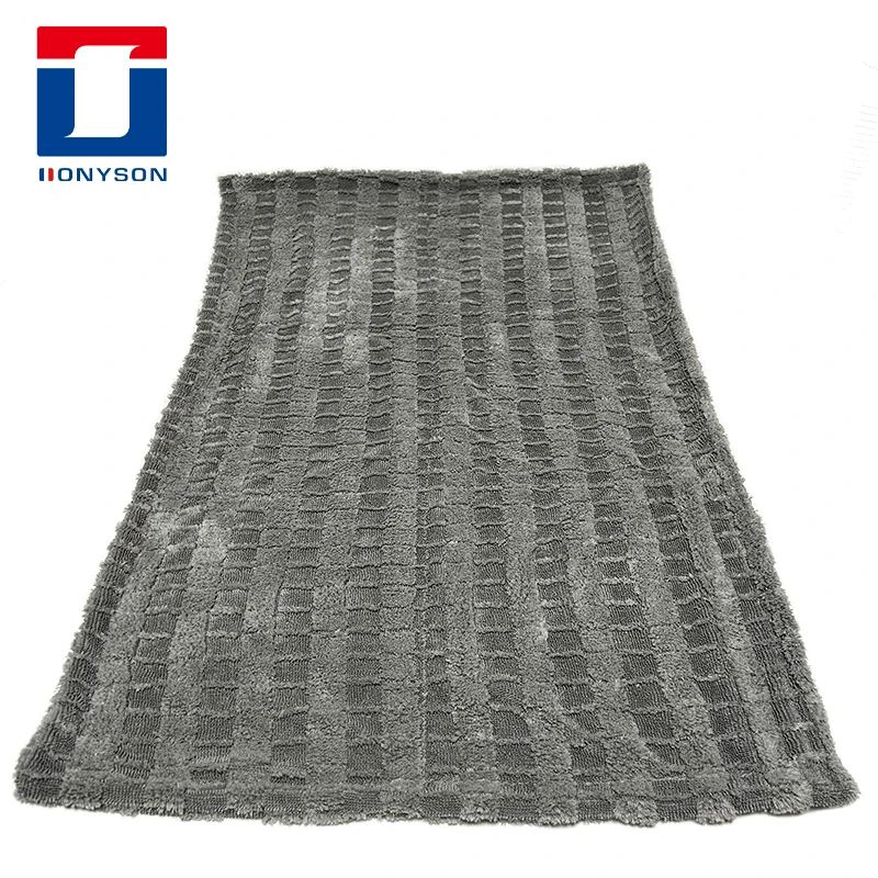 Korea Super Absorbent 1400gsm 50x80cm Double Microfiber Twist Pile Loop Weave Large Drying Towel Car Detailing&Drying Towel
