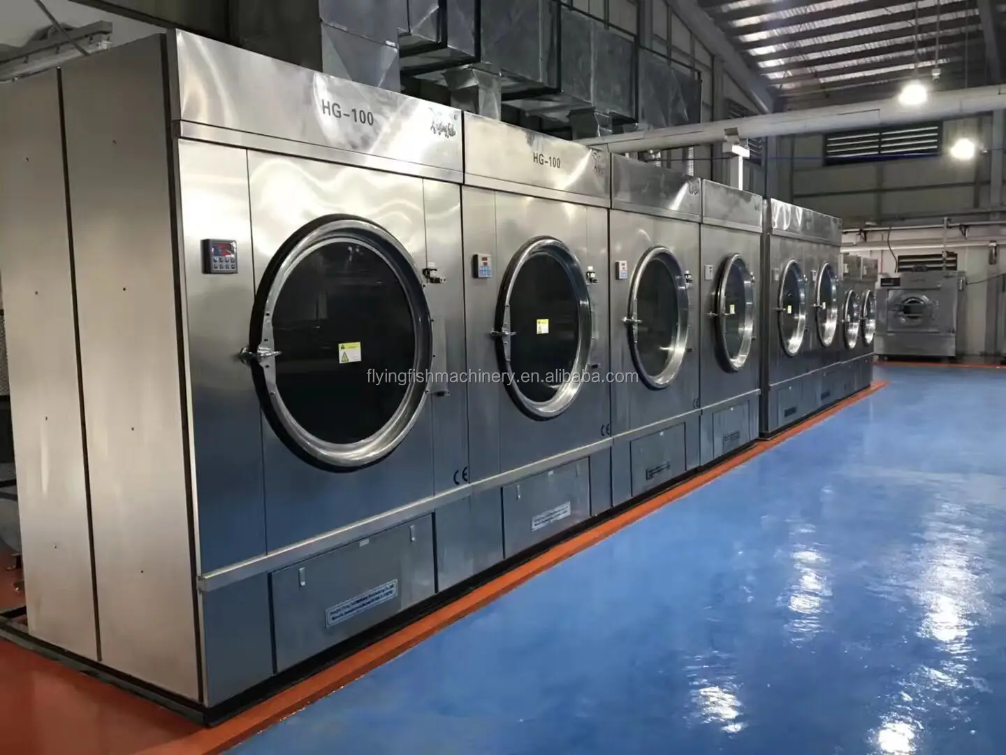 Industrial Electric and Steam Heated Clothes Tumble Dryer Drying machine