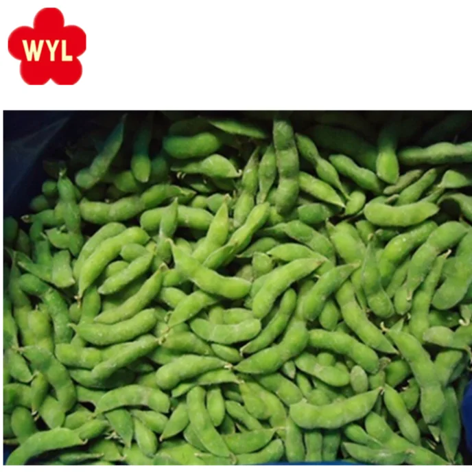 Fresh Edamame Congelado Quality Vainas de Congeladas для импортеров Verduras