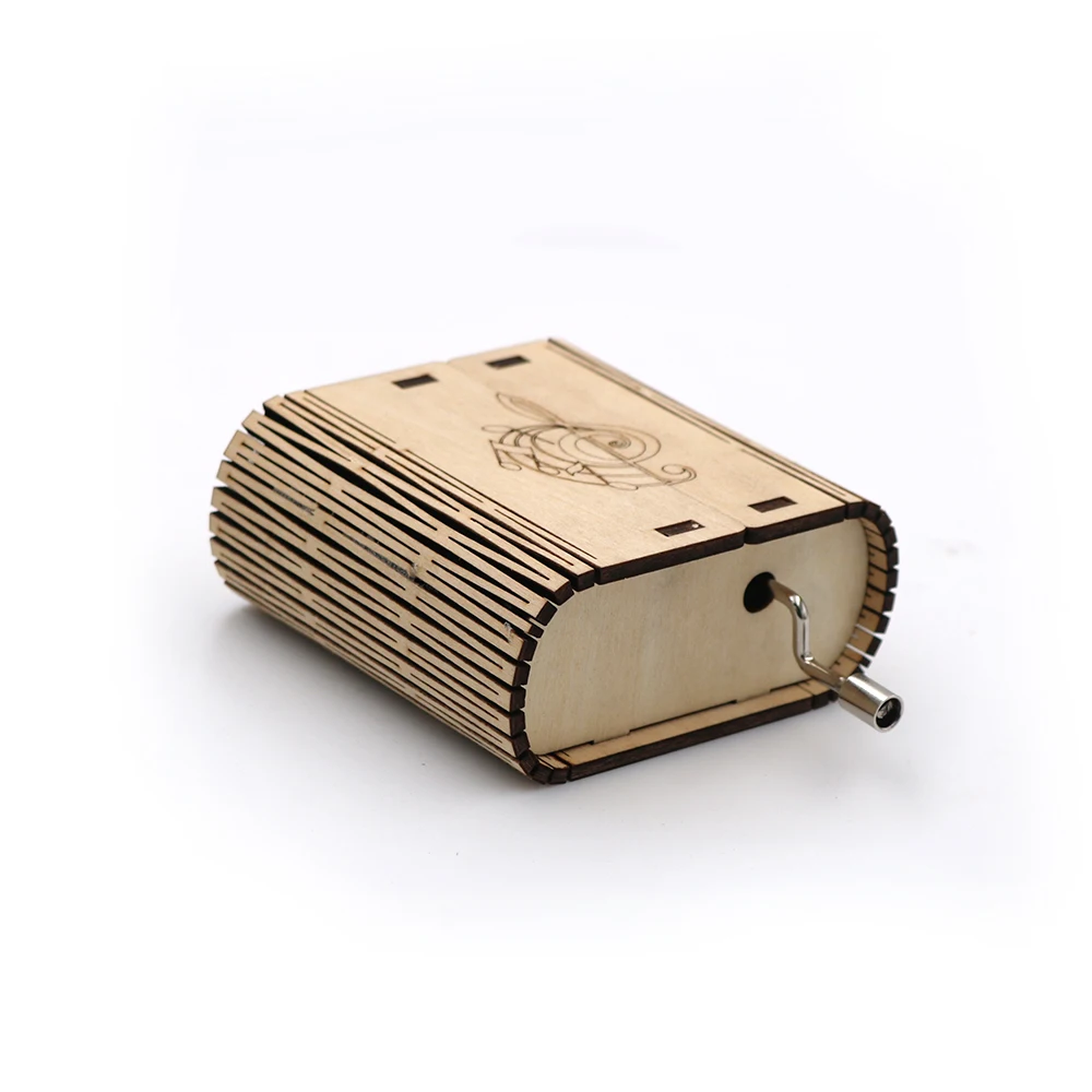 Happy Birthday Music Box Hand Made Wooden Music Box