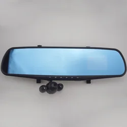 Q8 HD surveillance mirror camera car driving recorder car camera system with speaker multi-language car black box dash cam