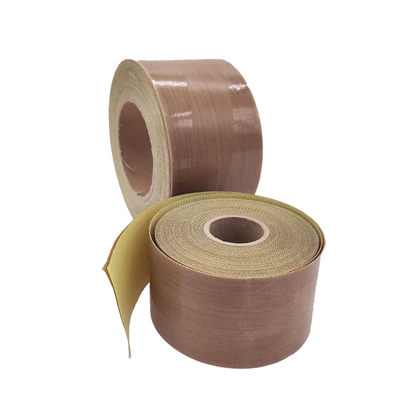 
Customized best quality Brown non-stick electrical insulation PTFE tape 
