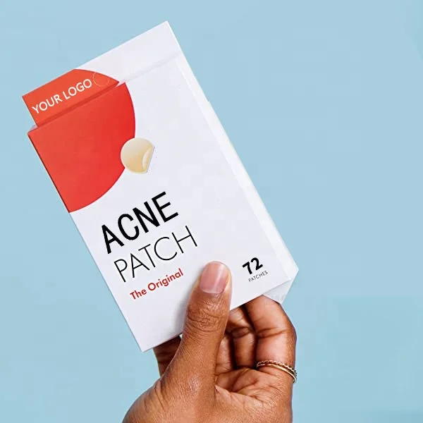Skincare Manufacturer Invisible Hydrocolloid Acne Patches OEM Logo Korea Acne Patch Custom Large Circle Small Circle Acne Patch